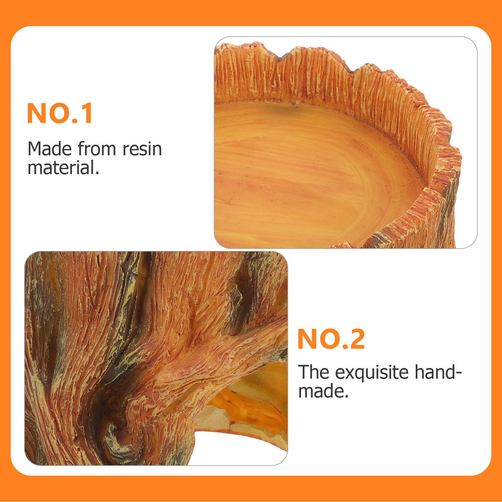 Aquarium Fish Hideout - Aquarium Trunk Artificial Hollow Stump Ornament