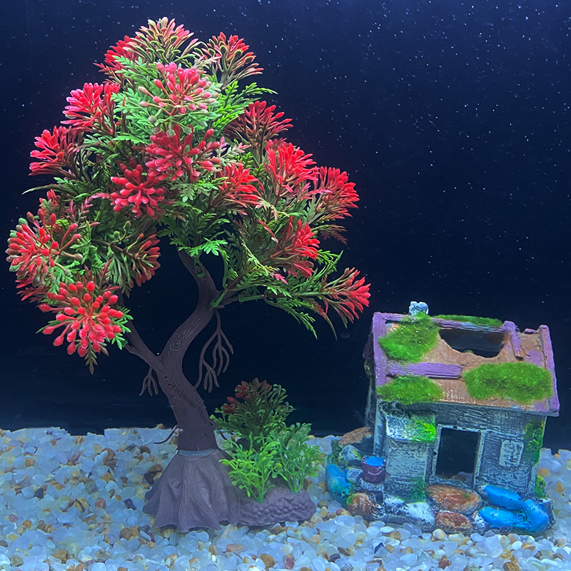 Aquarium Fish Cartoon - Fish Tank DIY Artificial Aquarium Decor