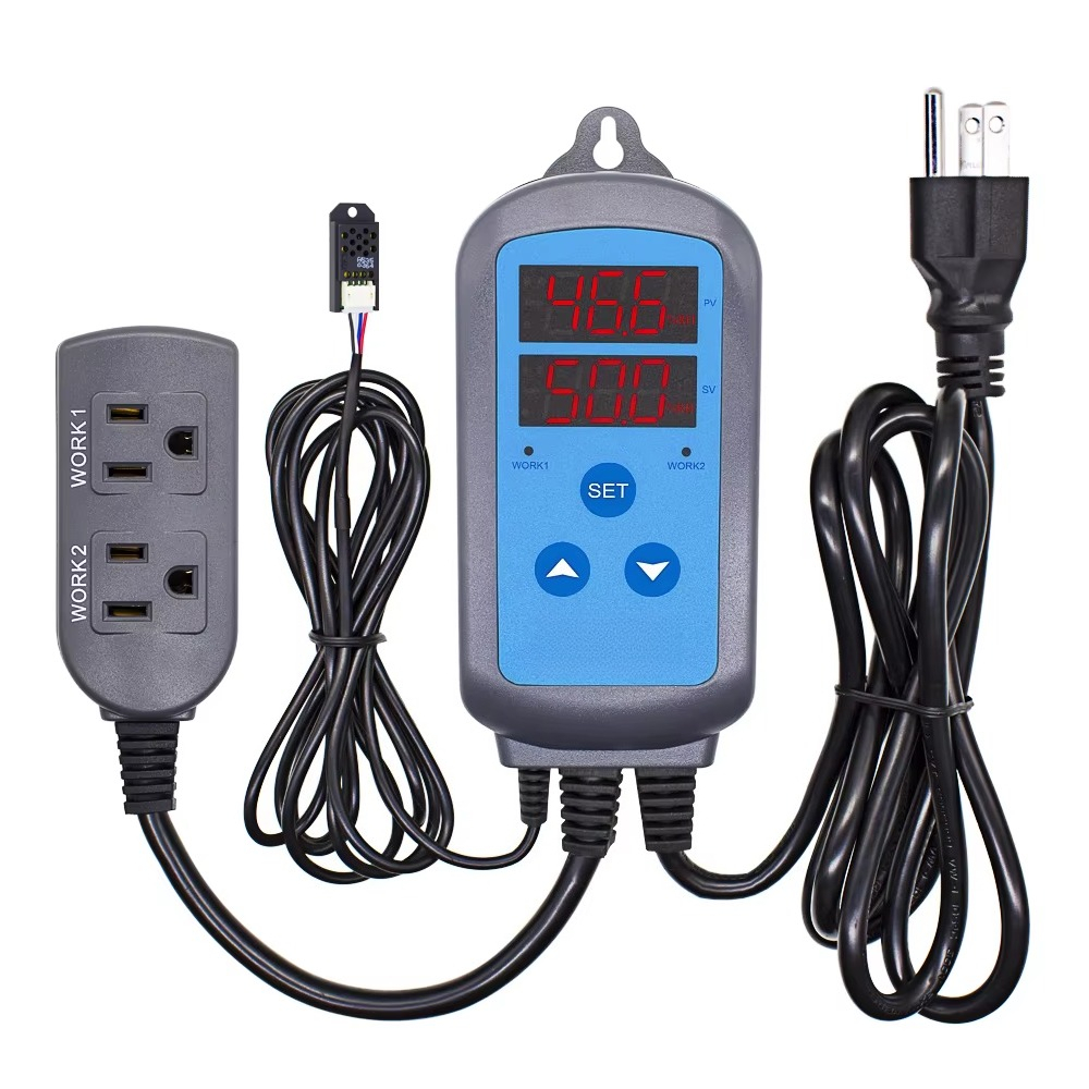 Aquarium Thermometer - IHC-200 Digital Dural Stage Humidity Controller