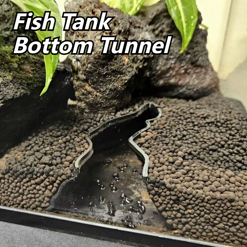 Aquarium Fish Hideout - 3D-Printed Simulated Canyon Valley Aquarium Decoration