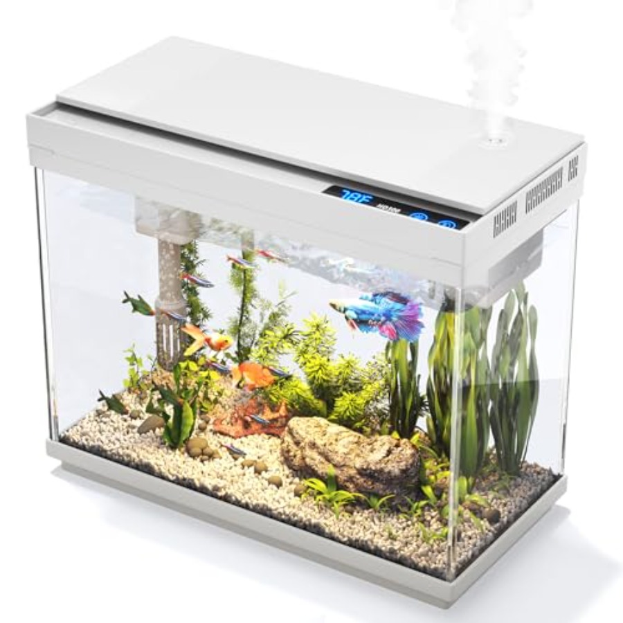 Aquarium Fish Black - Fish Tank 2.4 Gallon Aquarium Kit