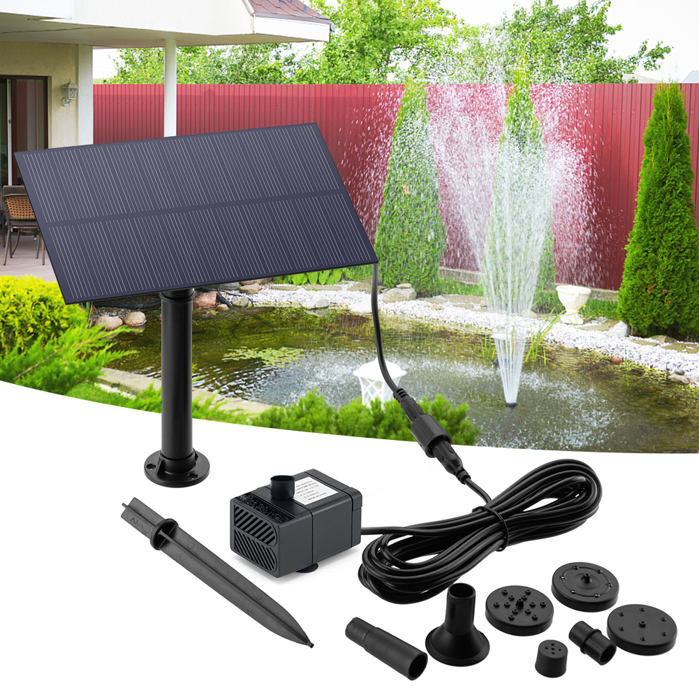 Aquarium Fish Types - 5W 5V Solar Water Pump Garden