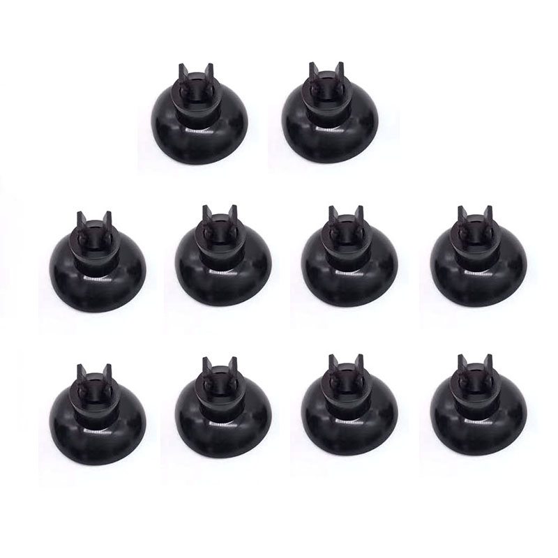 Aquarium Fish Black - 10Pcs 4mm Black Aquarium Suction Cup