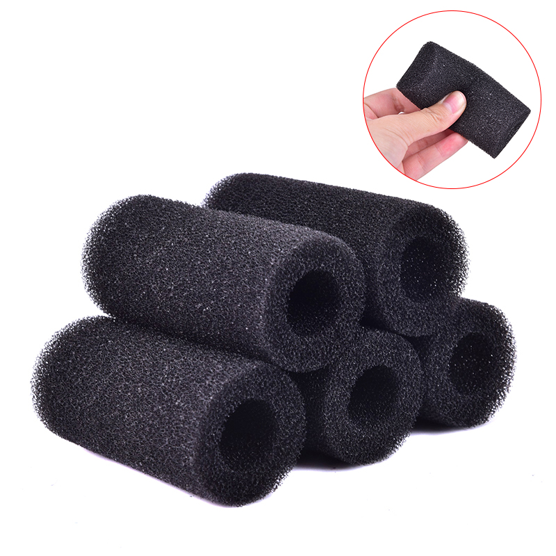 Aquarium Fish Black - 5Pcs Filter Sponge L Size Black