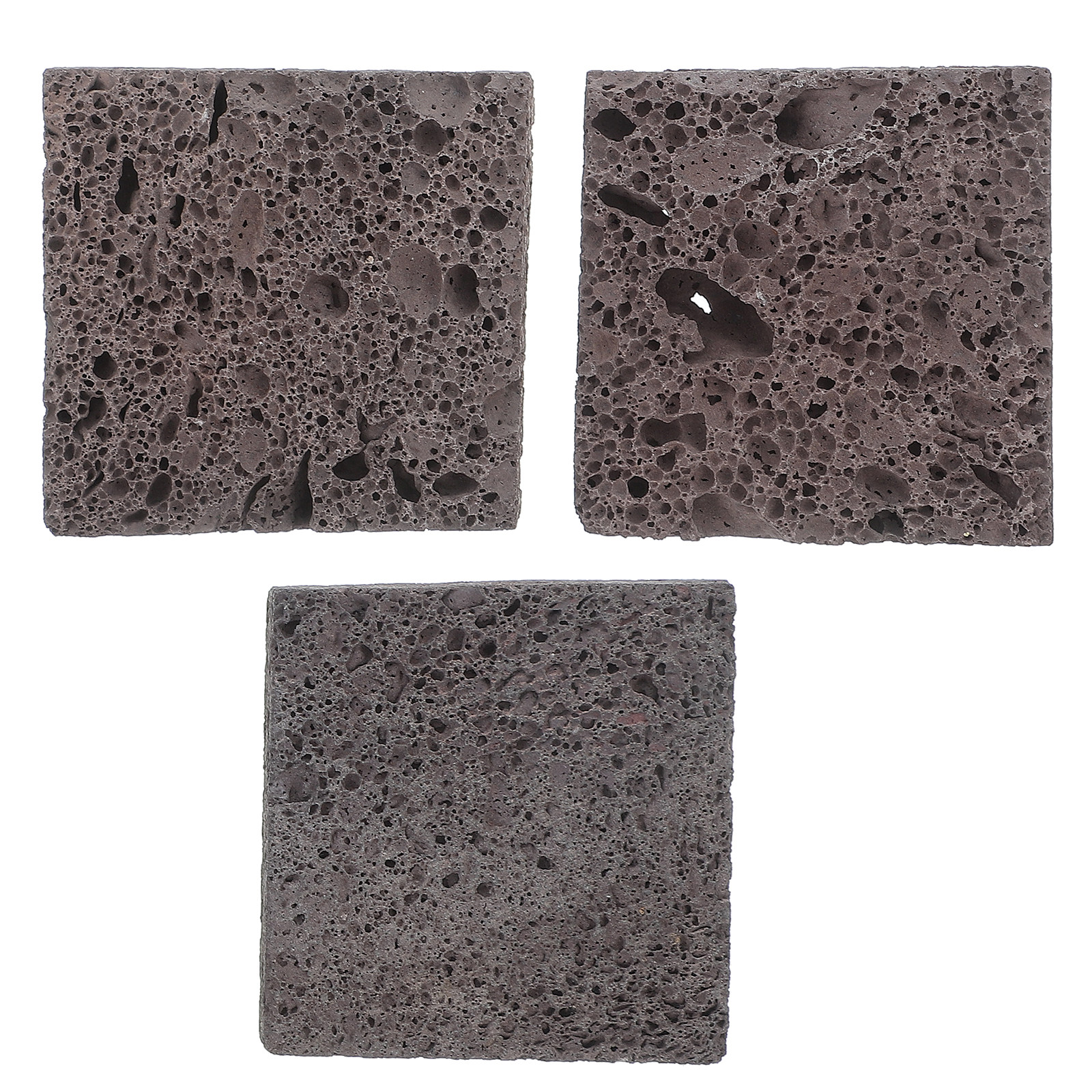 Aquarium Fish Betta - 3Pcs Natural Aquarium Rocks Volcanic Lava