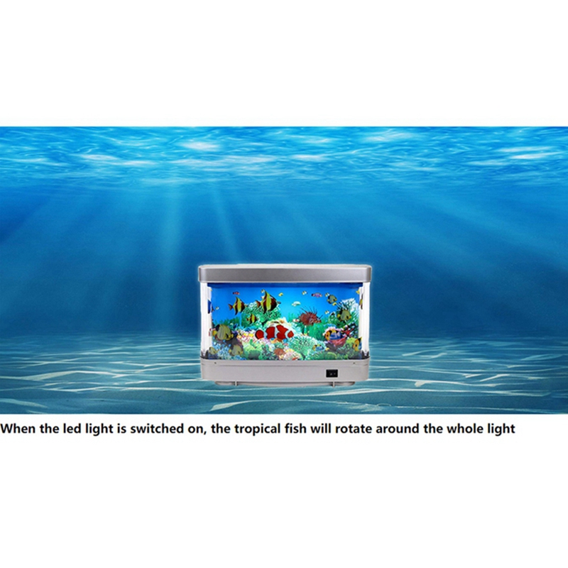 Dynamic Virtual Ocean LED Fish - Aquarium Fish Dolphin บทวิจารณ์และราคา