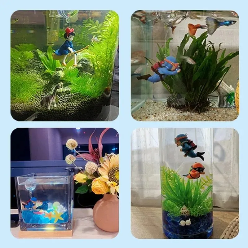 Fish Tank Diver Ornaments Land - Aquarium Fish Ball บทวิจารณ์และราคา