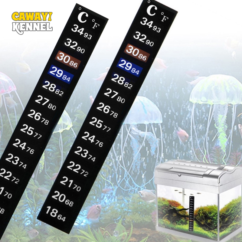 2pcs/set Aquarium Fish Tank Th - Aquarium Thermometer บทวิจารณ์และราคา