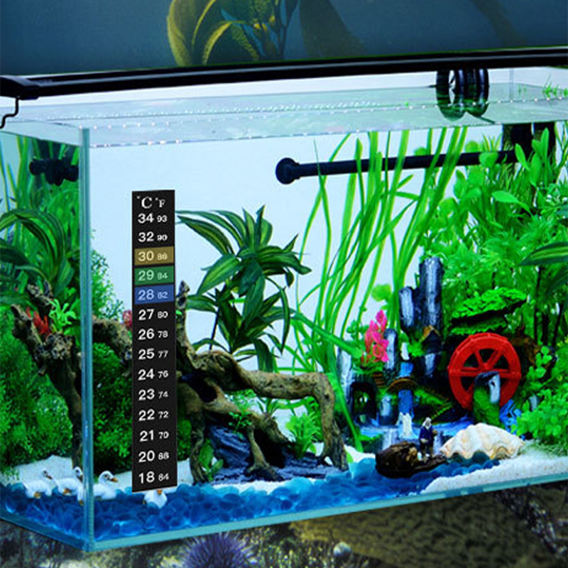 2pcs/set Aquarium Fish Tank Th - Aquarium Thermometer บทวิจารณ์และราคา
