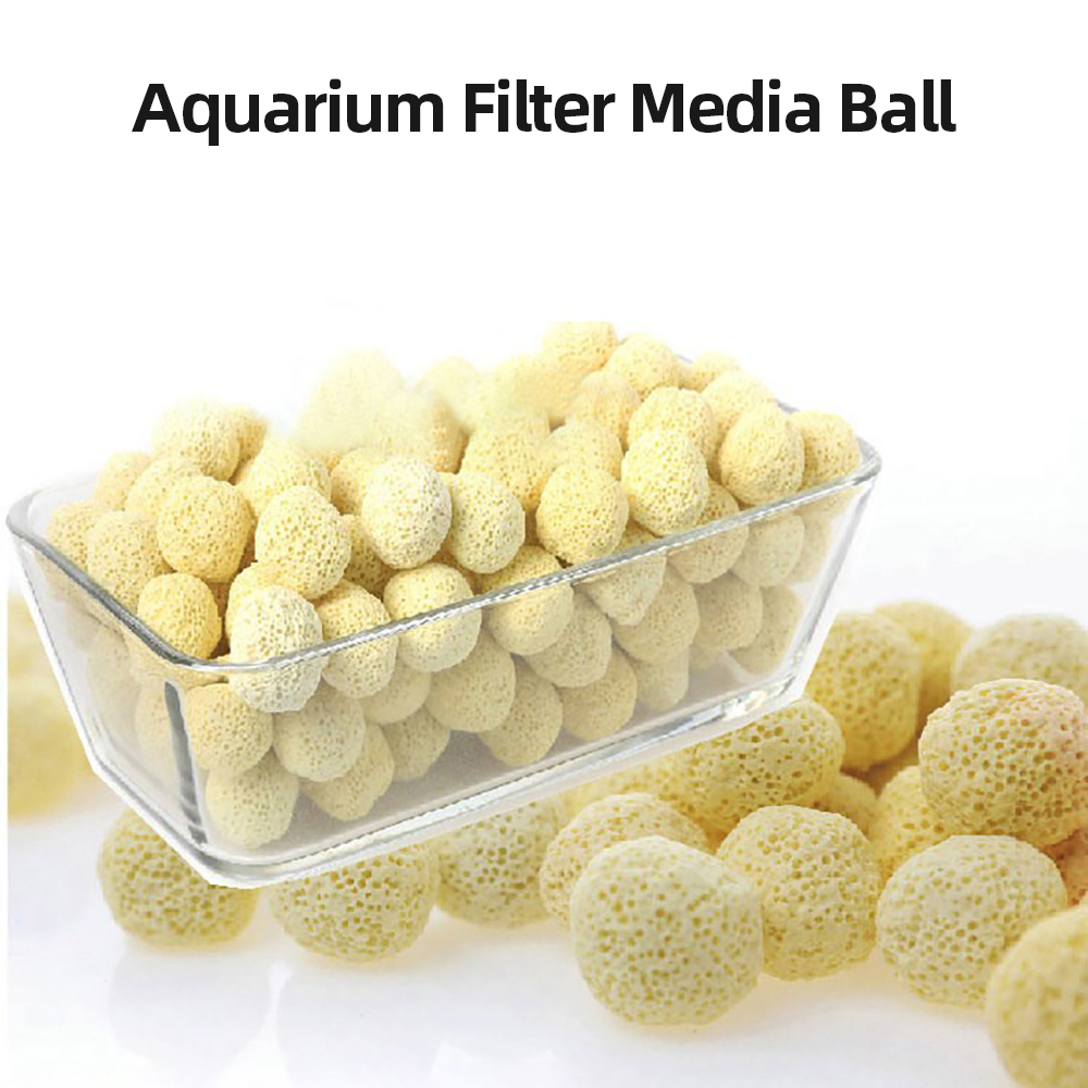 20/50/100 PCS Aquarium Filter  - Aquarium Fish Ball บทวิจารณ์และราคา