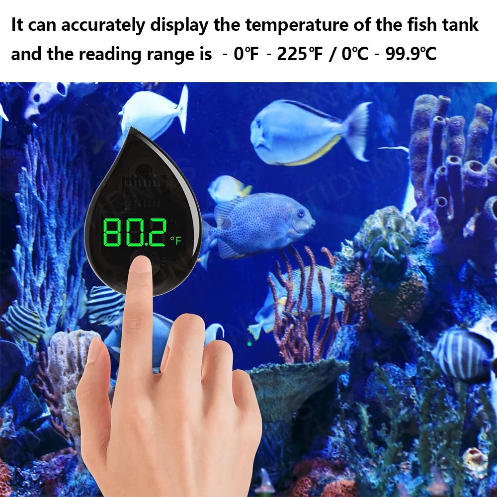 Aquarium Self-Adhesive Thermom - Aquarium Thermometer บทวิจารณ์และราคา