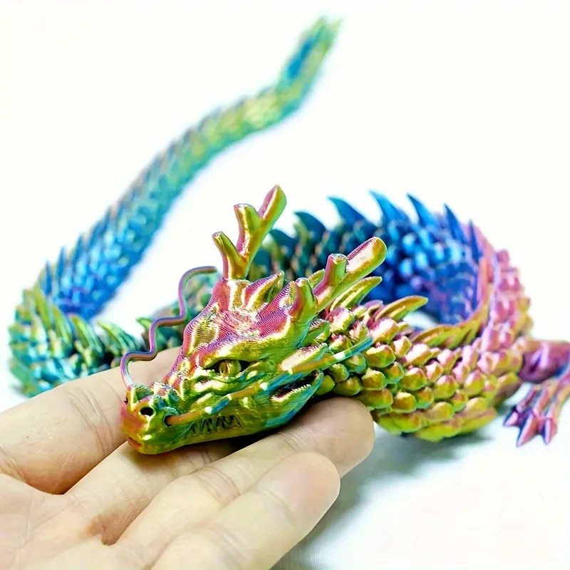 3D Printed Conjoined Dragon Or - Aquarium Fish Cartoon บทวิจารณ์และราคา