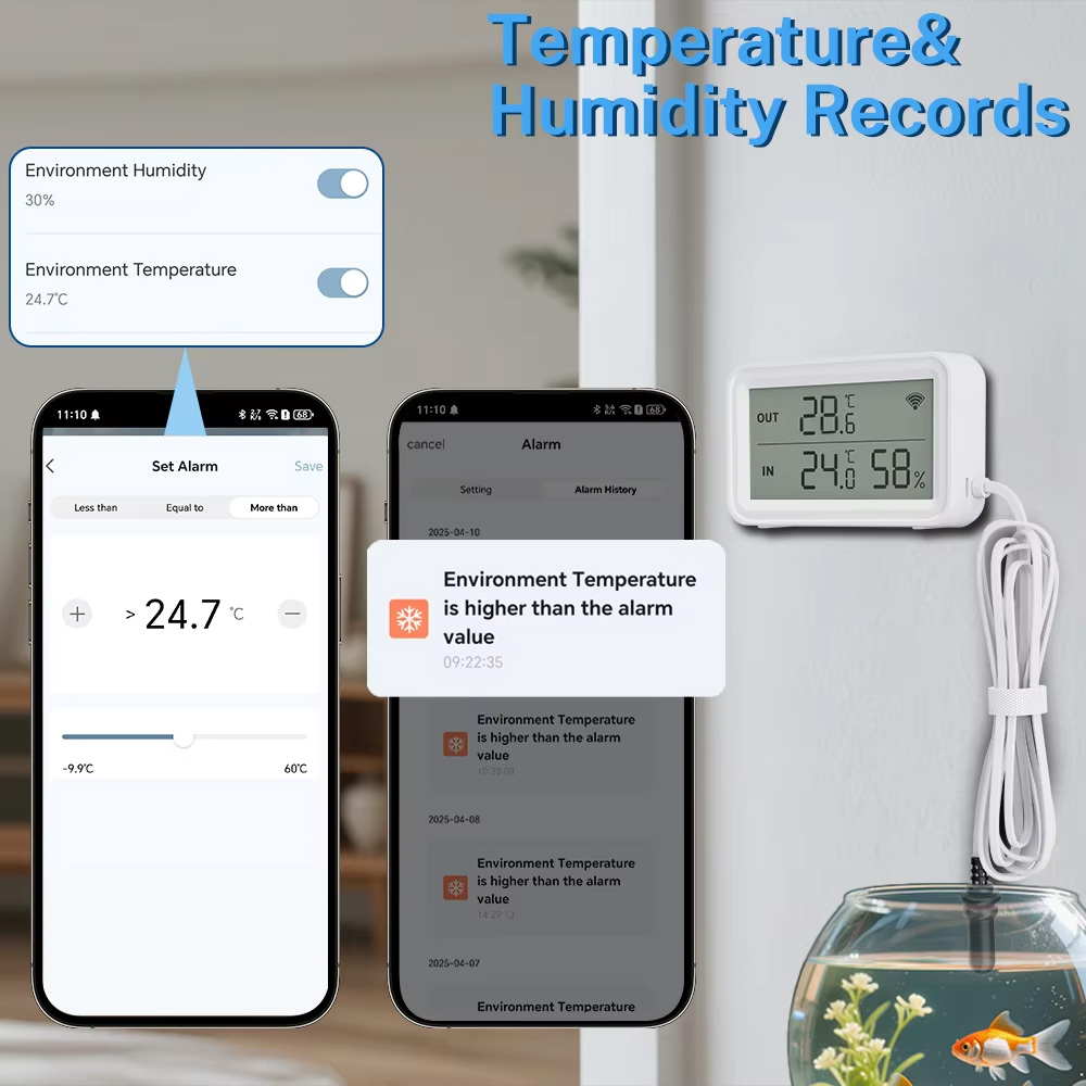 Tuya Zigbee WiFi Temp Humidity - Aquarium Thermometer บทวิจารณ์และราคา