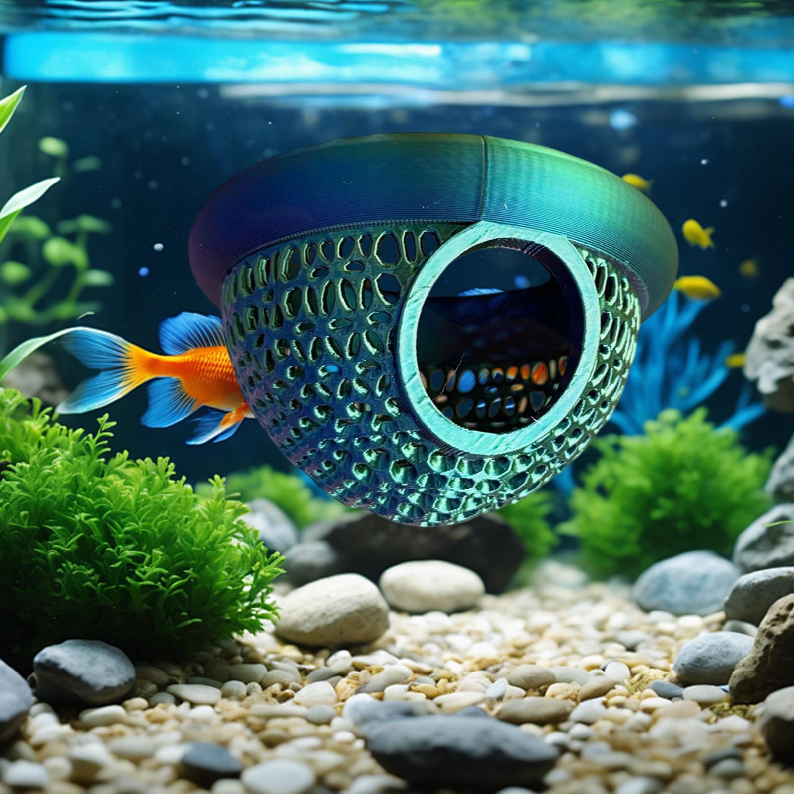 Floating Betta Hides Aquarium  - Aquarium Fish Hide บทวิจารณ์และราคา