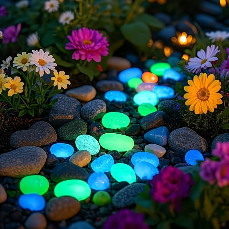 300PCS Luminous Pebble Set,0.9 - Aquarium Fish Pot บทวิจารณ์และราคา