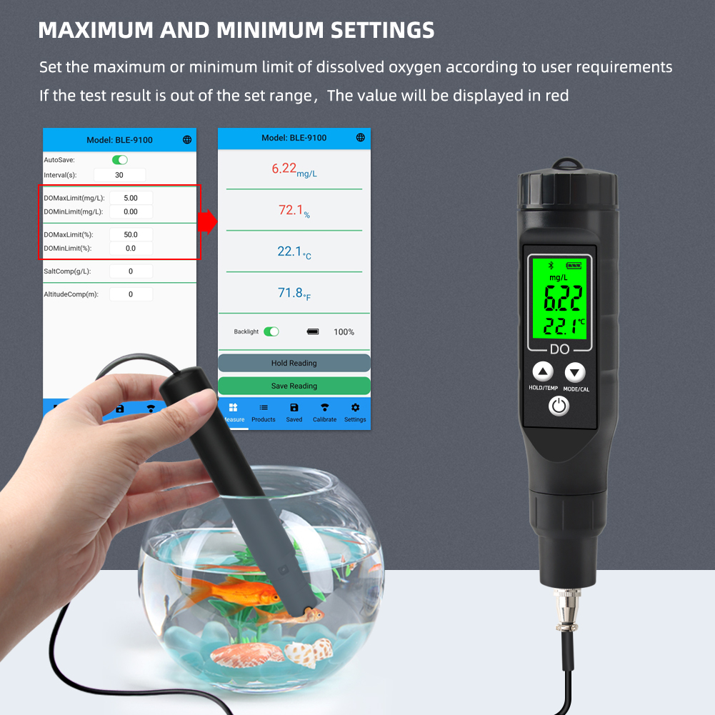 Yieryi Smart Dissolved Oxygen  - Aquarium Fish In Online บทวิจารณ์และราคา