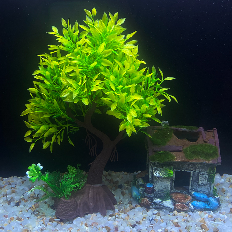 Fish Tank DIY  Artificial Aqua - Aquarium Fish Cartoon บทวิจารณ์และราคา