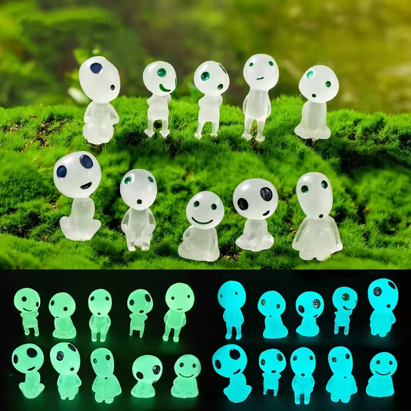 10Pcs Mini Kodama Luminous Elv - Aquarium Fish Pot บทวิจารณ์และราคา