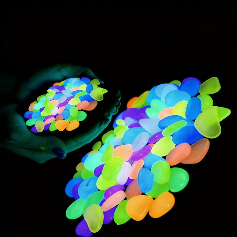 Glowing pebbles100-500pcsLumin - Aquarium Fish Types บทวิจารณ์และราคา
