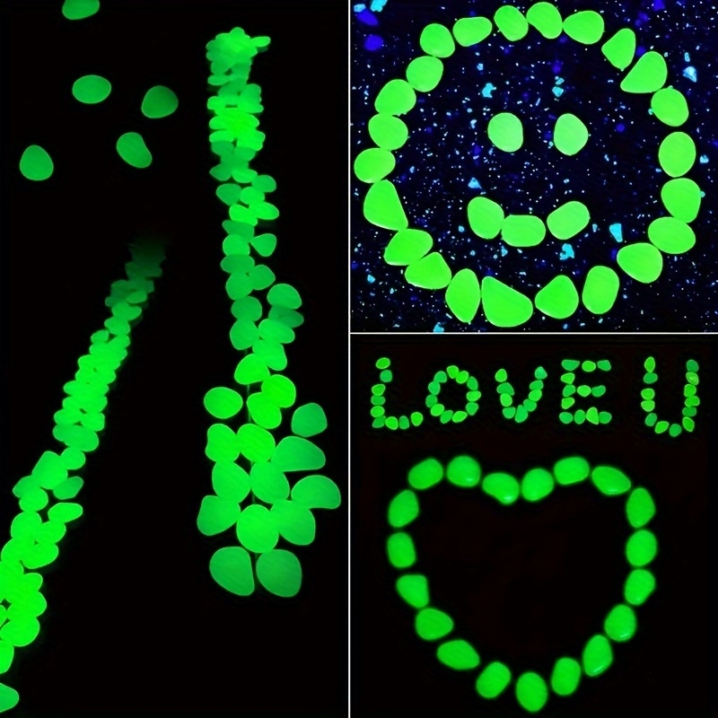 Glowing pebbles100-500pcsLumin - Aquarium Fish Types บทวิจารณ์และราคา