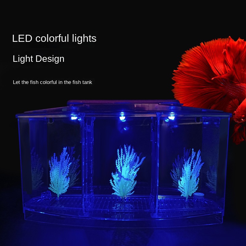 Mini Small Fish Tank Aquarium, - Aquarium Fish Betta บทวิจารณ์และราคา