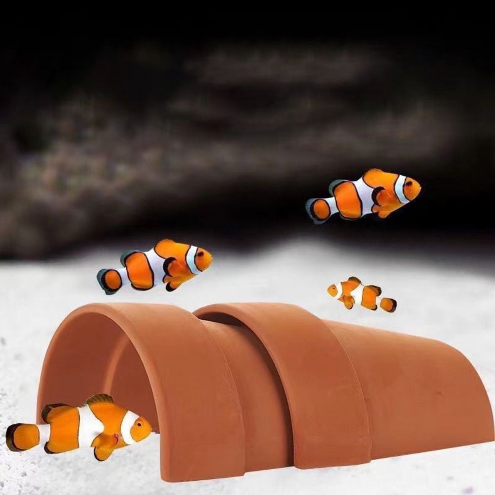 Ceramic Aquarium Simulated Cav - Aquarium Fish Hideout บทวิจารณ์และราคา