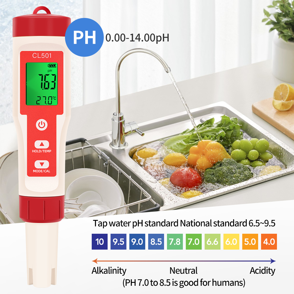 PH/CL2/H2/ORP/Temperature Mete - Aquarium Test Kit บทวิจารณ์และราคา