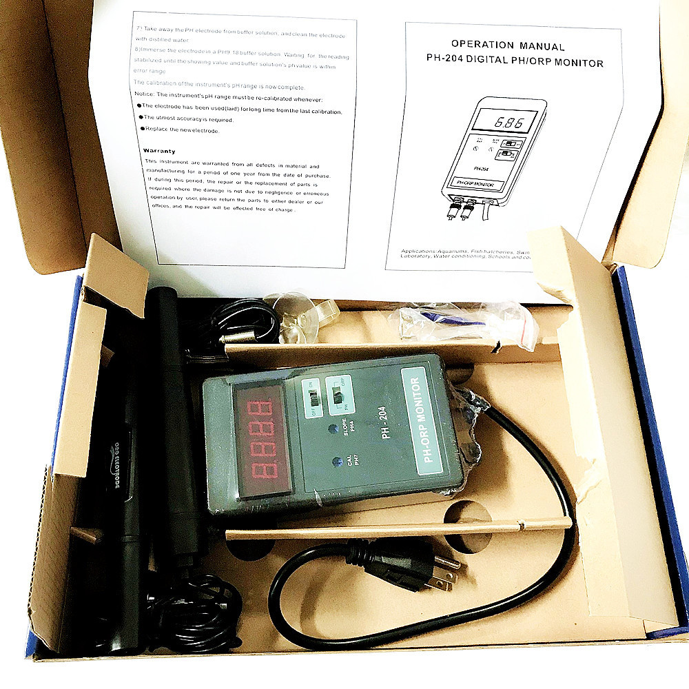 PH-204 Digital PH/ORP Meter wi - Aquarium Fish In Online บทวิจารณ์และราคา