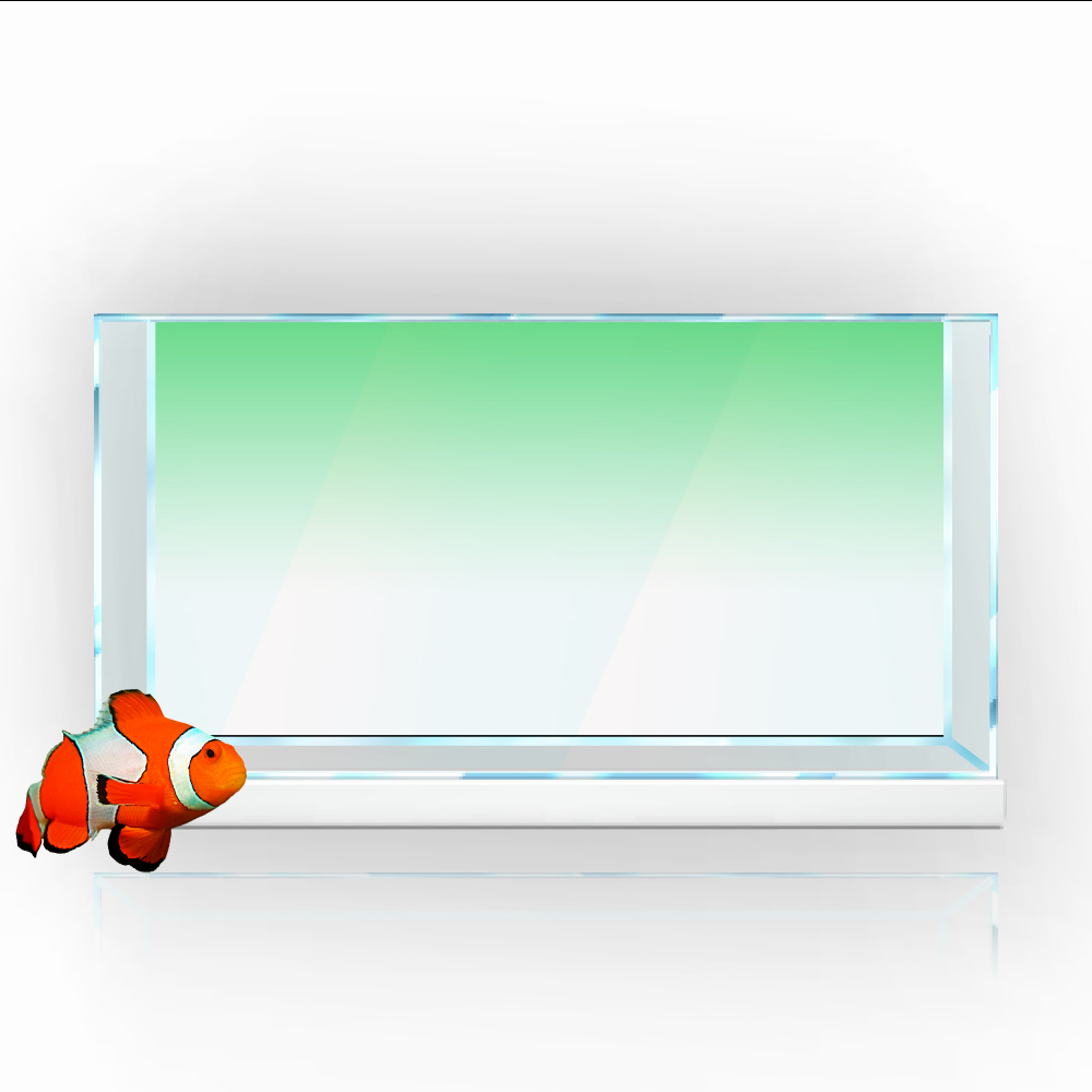 Fish Tank Background Sticker W - Aquarium Fish Yellow บทวิจารณ์และราคา