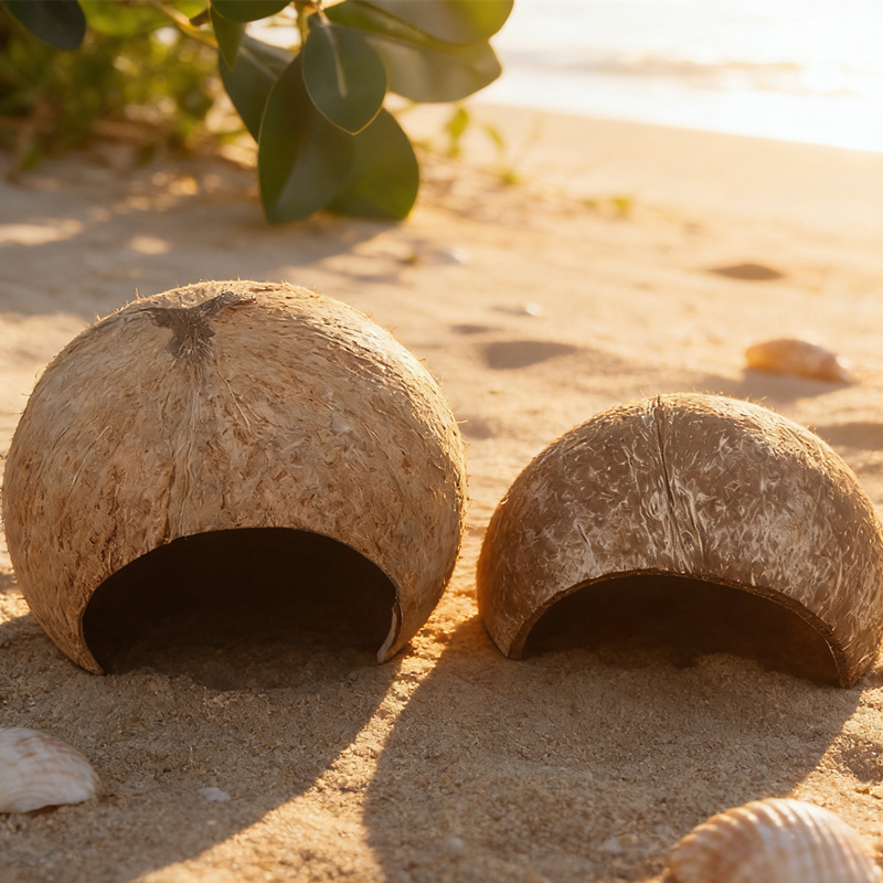 Coconut Hut Decor for Aquarium - Aquarium Fish Hideout บทวิจารณ์และราคา