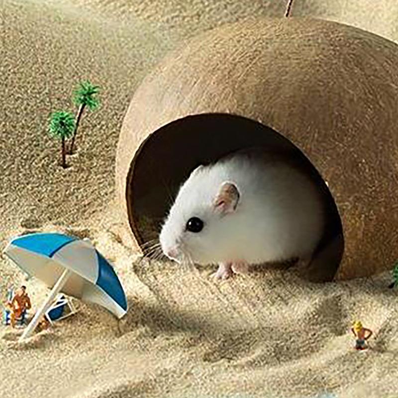 Coconut Hut Decor for Aquarium - Aquarium Fish Hideout บทวิจารณ์และราคา