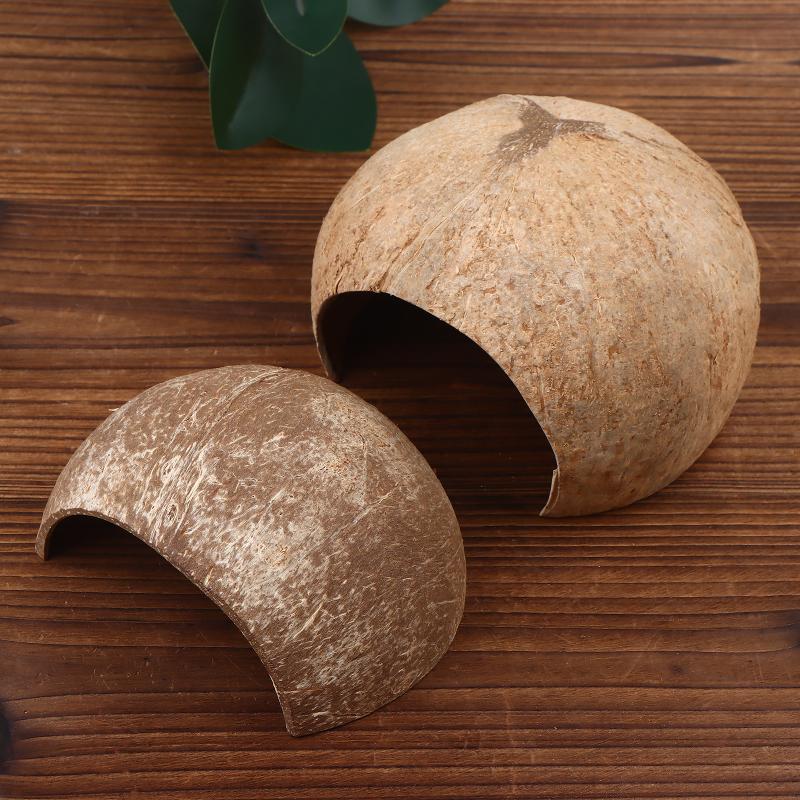 Coconut Hut Decor for Aquarium - Aquarium Fish Hideout บทวิจารณ์และราคา
