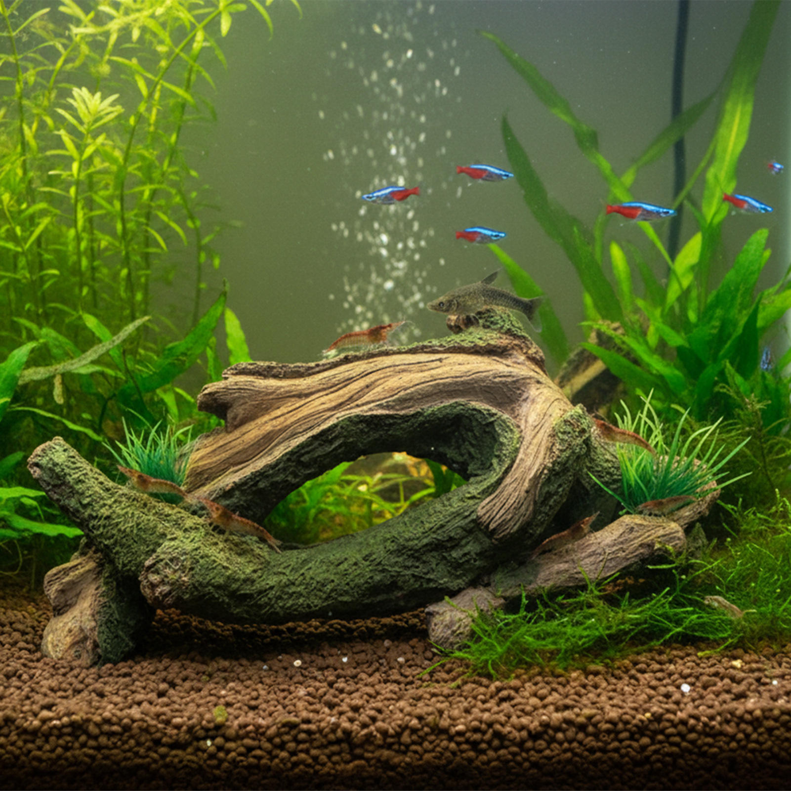Aquarium Driftwoods Decor Tree - Aquarium Fish Hideout บทวิจารณ์และราคา