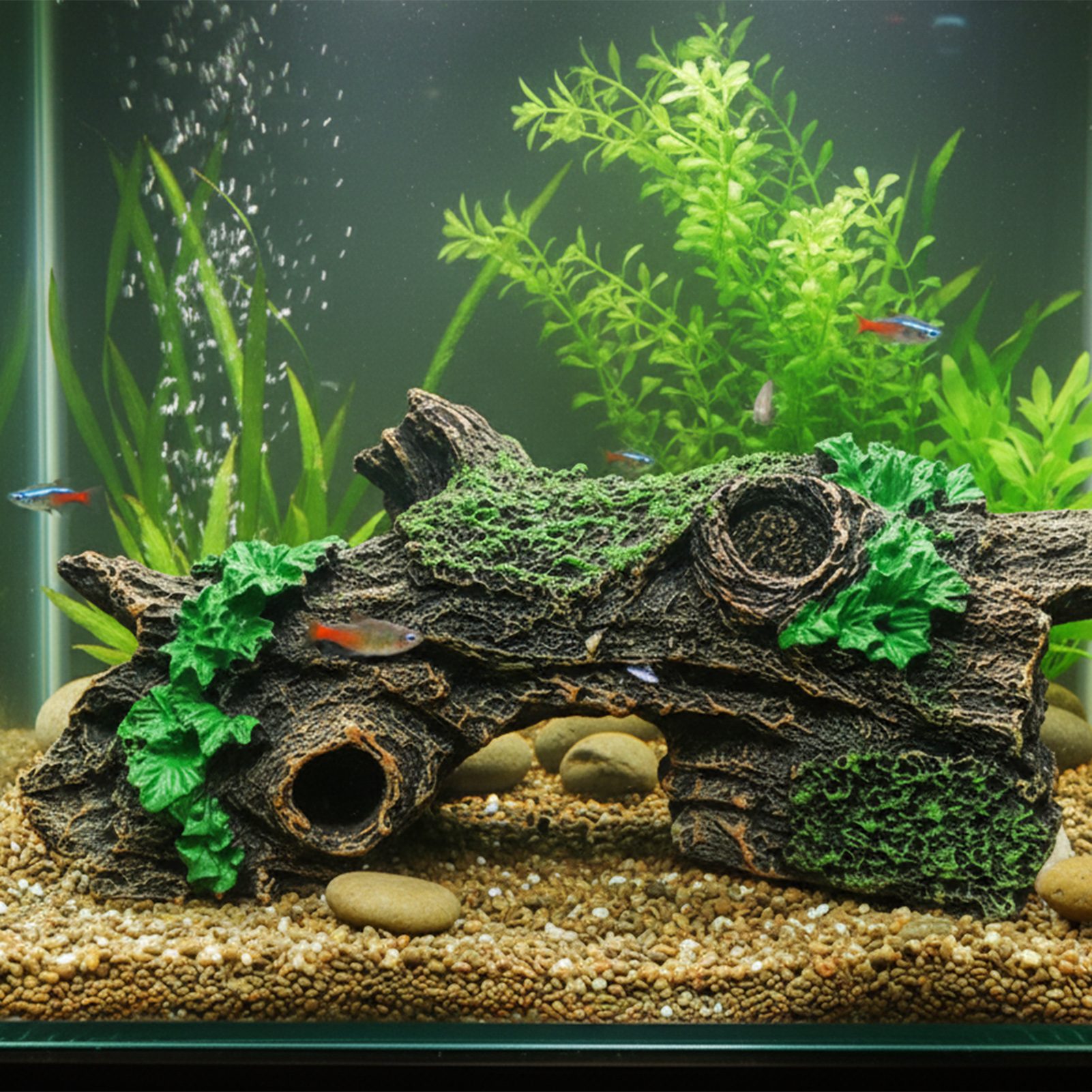 Aquarium Driftwoods Decor Tree - Aquarium Fish Hideout บทวิจารณ์และราคา