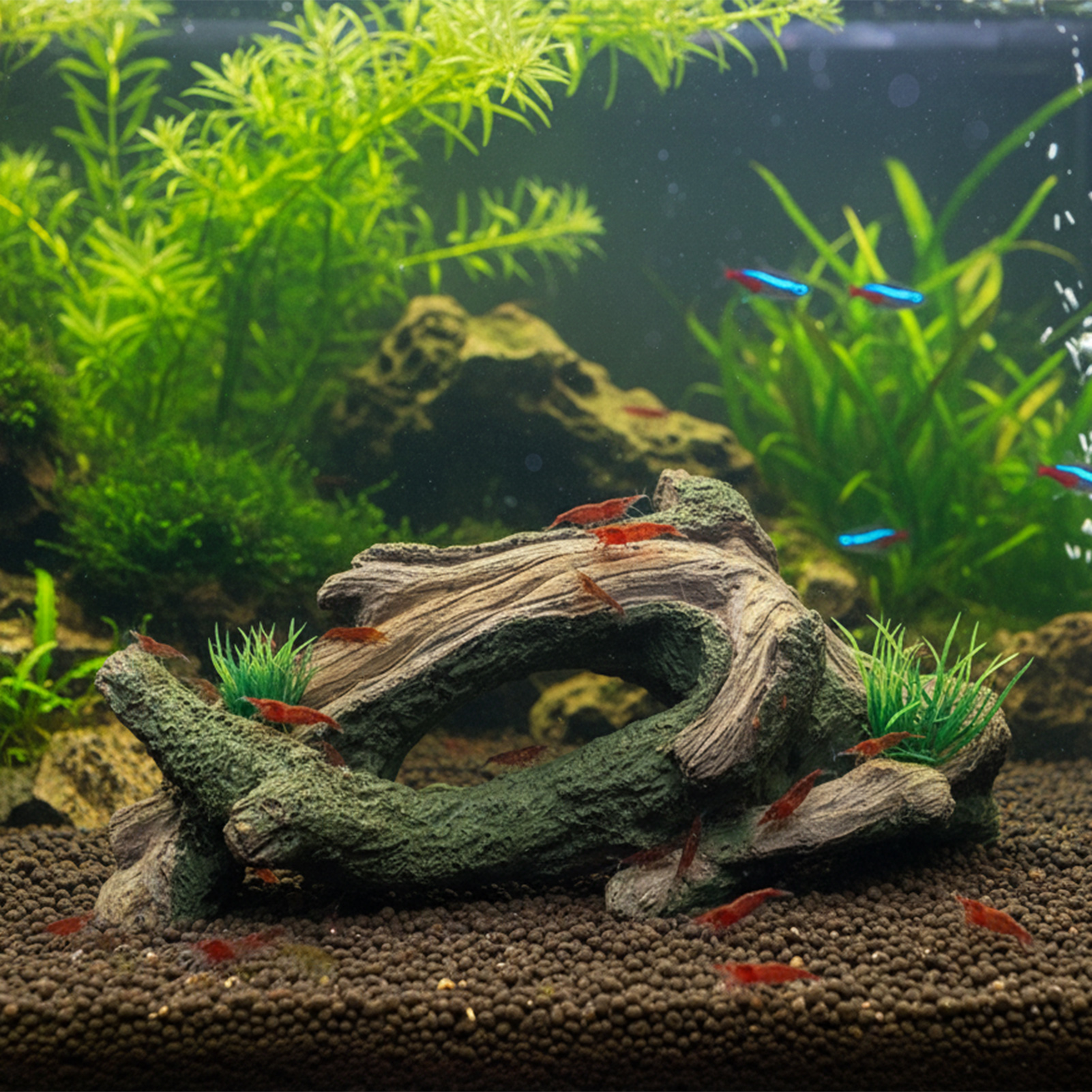 Aquarium Driftwoods Decor Tree - Aquarium Fish Hideout บทวิจารณ์และราคา