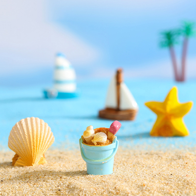 Cartoon Surfboard Seashells Se - Aquarium Fish Dolphin บทวิจารณ์และราคา