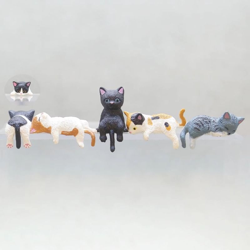 1Pc Cute Cartoon Cat PVC Home  - Aquarium Fish Cartoon บทวิจารณ์และราคา