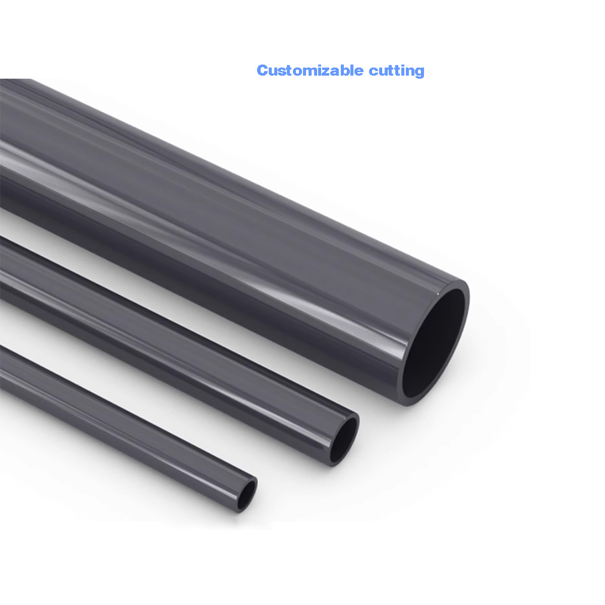 Black PVC Plastic Pipe Hollow  - Aquarium Fish Black บทวิจารณ์และราคา