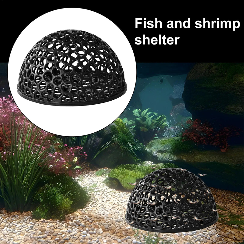 Hollow Out Small Fish Hemisphe - Aquarium Fish Hide บทวิจารณ์และราคา