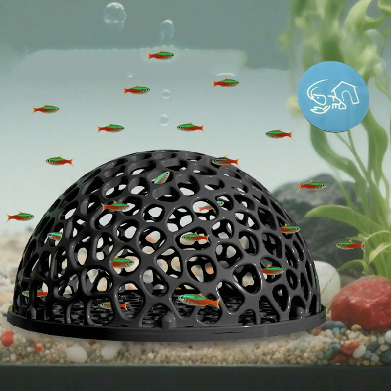 Hollow Out Small Fish Hemisphe - Aquarium Fish Hide บทวิจารณ์และราคา
