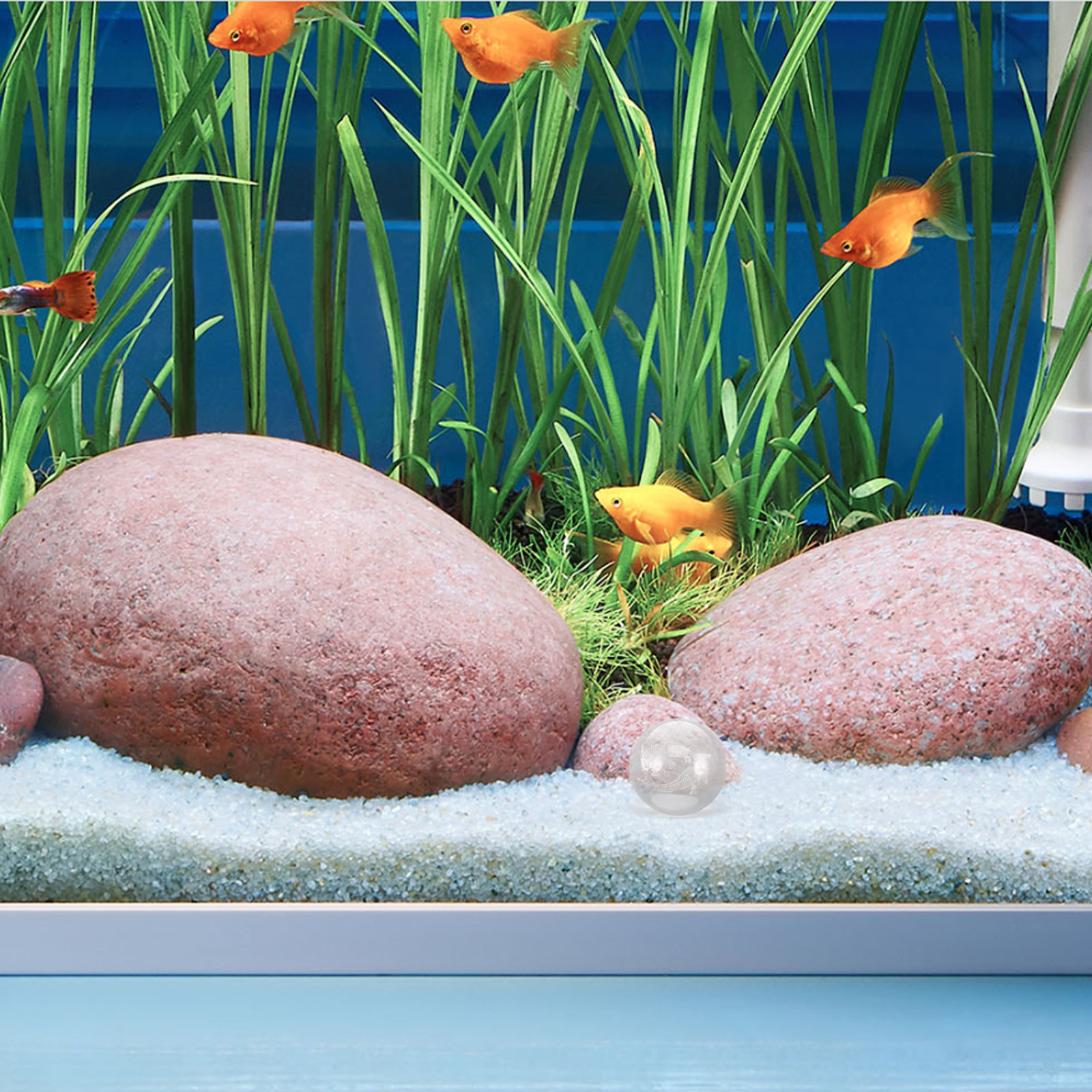 Crystal Sphere Water Fountain  - Aquarium Fish Ball บทวิจารณ์และราคา