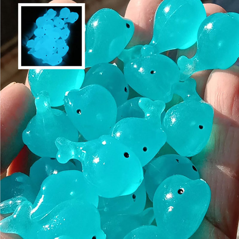 20pcs Luminous Whale Stones Re - Aquarium Fish Dolphin บทวิจารณ์และราคา