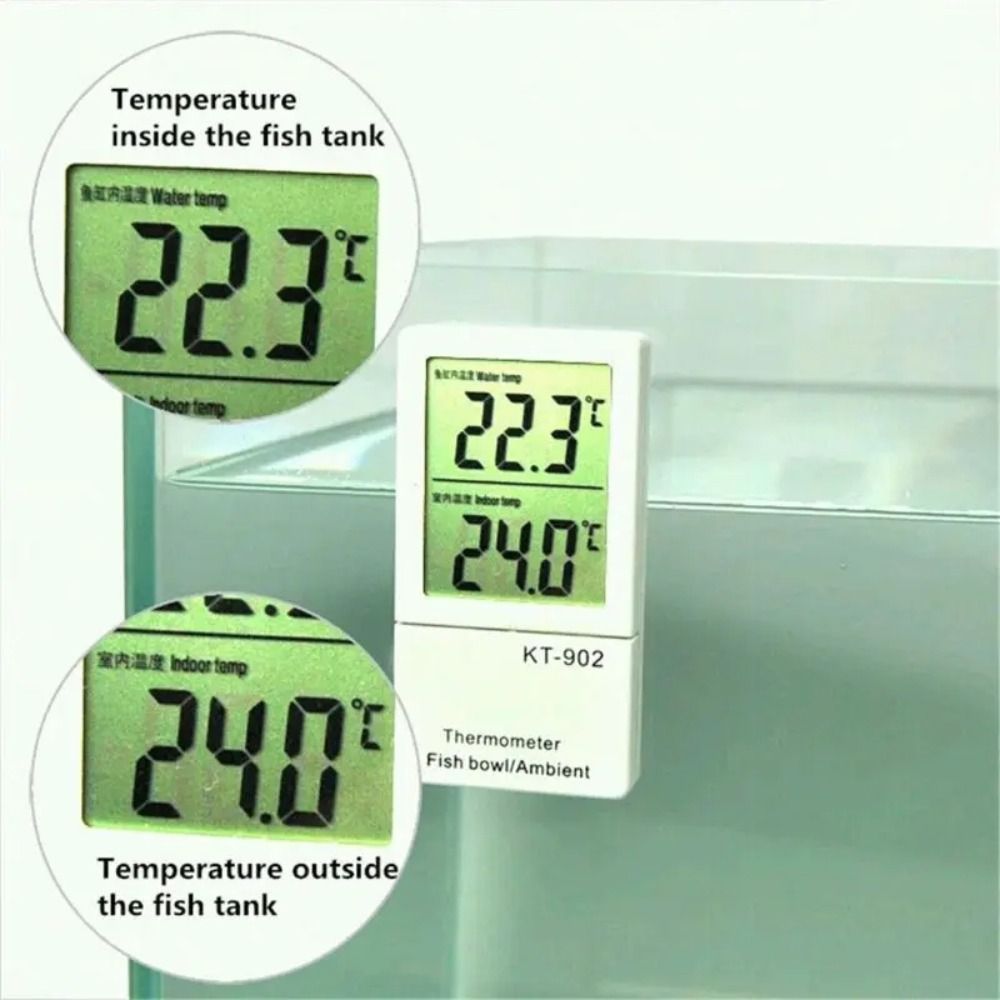 LCD Digital Display Mini Aquar - Aquarium Thermometer บทวิจารณ์และราคา