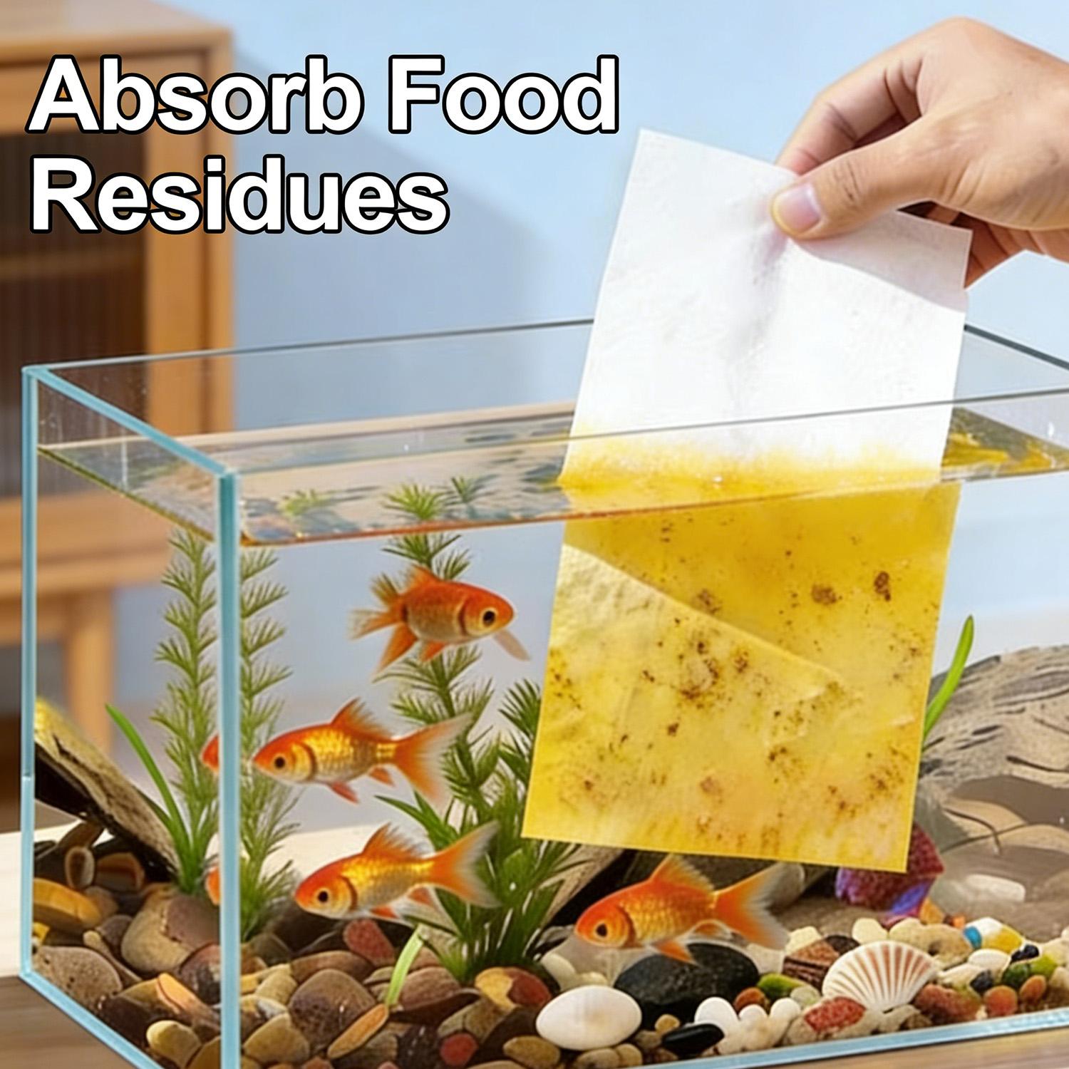 50/300pcs Aquarium Filter Shee - Aquarium Fish Yellow บทวิจารณ์และราคา
