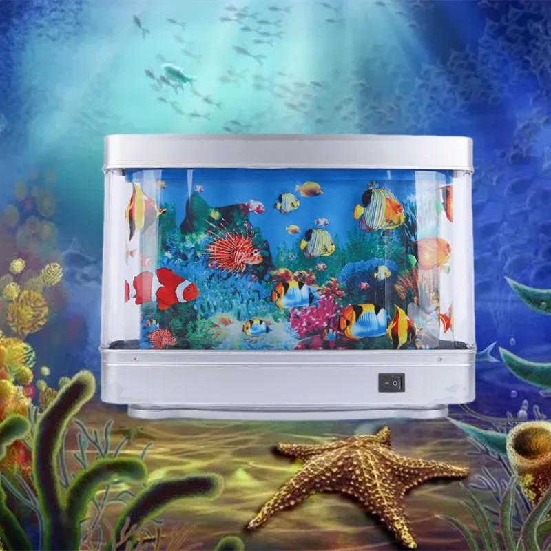 Dynamic Virtual Ocean Led Fish - Aquarium Fish Dolphin บทวิจารณ์และราคา