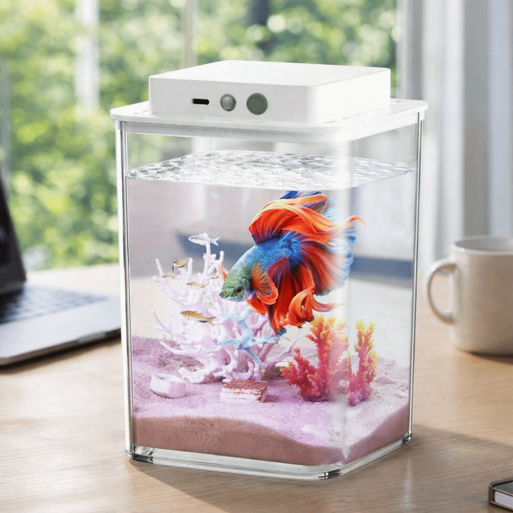 Transparent Betta Fish Tank In - Aquarium Fish Betta บทวิจารณ์และราคา