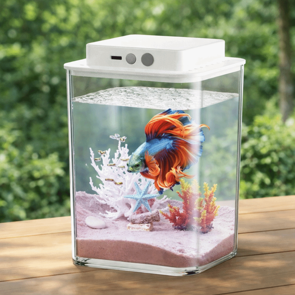 Transparent Betta Fish Tank In - Aquarium Fish Betta บทวิจารณ์และราคา