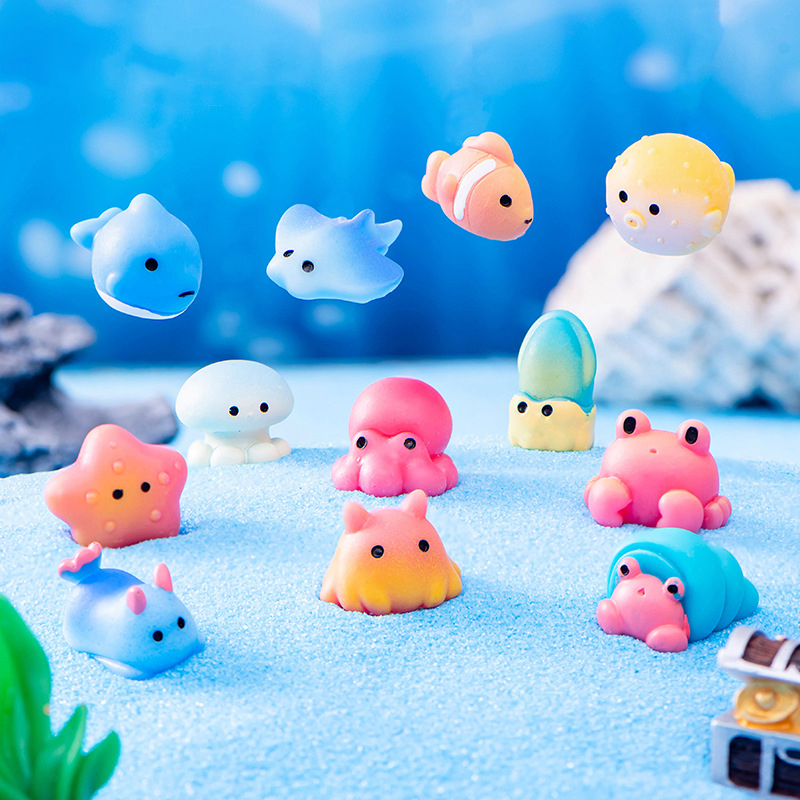 1PC Creative Resin Ocean Anima - Aquarium Fish Dolphin บทวิจารณ์และราคา