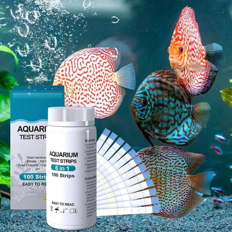 100pcs Nitrite Nitrate Chlorin - Aquarium Test Kit บทวิจารณ์และราคา