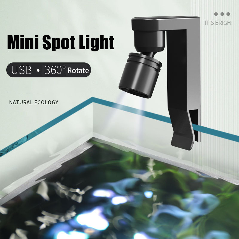 USB Clamp Light Waterproof Whi - Aquarium Fish Yellow บทวิจารณ์และราคา